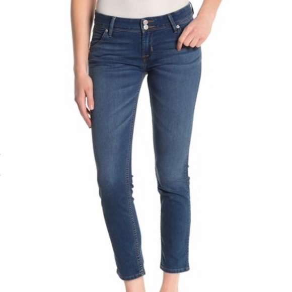 Hudson Jeans Denim - Hudson Colin Mid-Rise Skinny Cropped Jeans 27